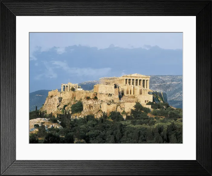 Framed Print : GREECE. Athens. Acropolis. Parthenon, Propylaea and Erechtheum. AISA / Everett Collection**US SALES ONLY** Framed Print : GREECE. Athens. Acropolis. Parthenon, Propylaea and Erechtheum. AISA / Everett Collection**US SALES ONLY**
