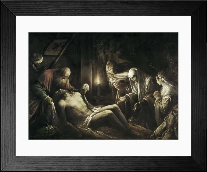 Framed Print : Bassano, Jacopo. The Deposition. ca. 1580-1582. Mannerism art. Oil on canvas. FRANCE. Paris. Louvre Museum. AISA / Everett Collection**US SALES ONLY**