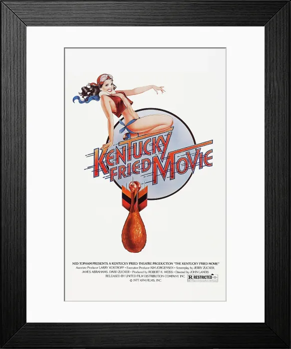 Framed Print : KENTUCKY FRIED MOVIE, US poster art, 1977