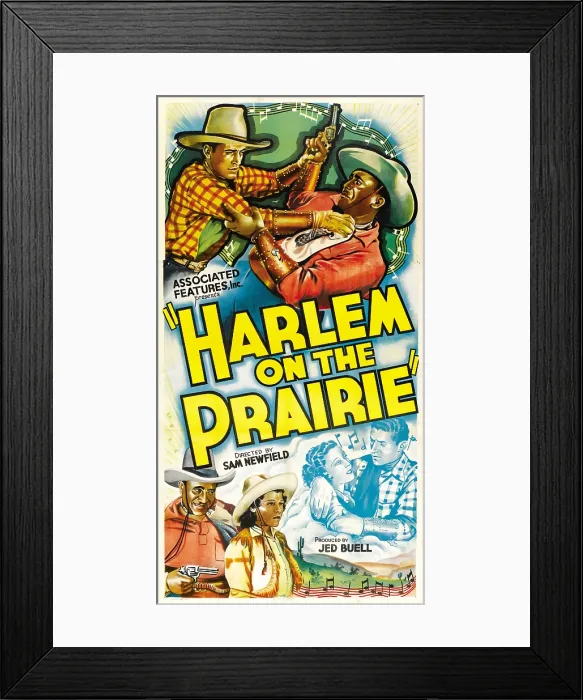 Framed Print : HARLEM ON THE PRAIRIE, Herb Jeffries, Connie Harris, 1937