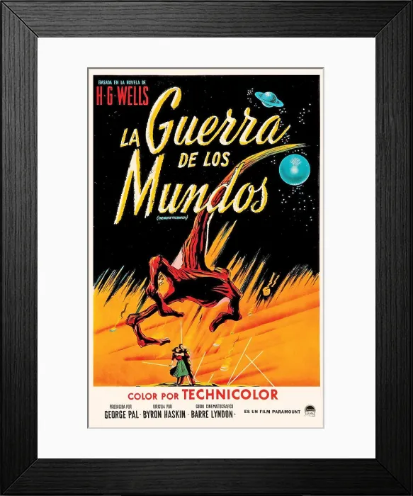 Framed Print : THE WAR OF THE WORLDS, (aka LA GUERRA DE LOS MUNDOS), 1953 Framed Print : THE WAR OF THE WORLDS, (aka LA GUERRA DE LOS MUNDOS), 1953
