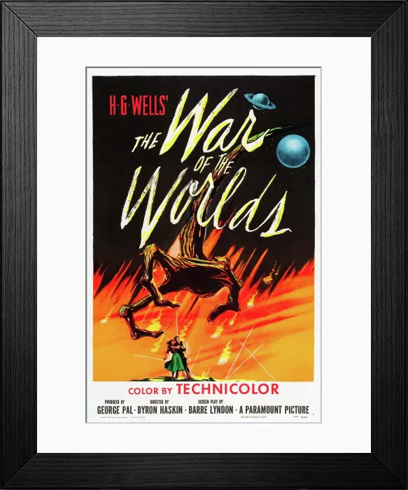 Framed Print : THE WAR OF THE WORLDS, 1953