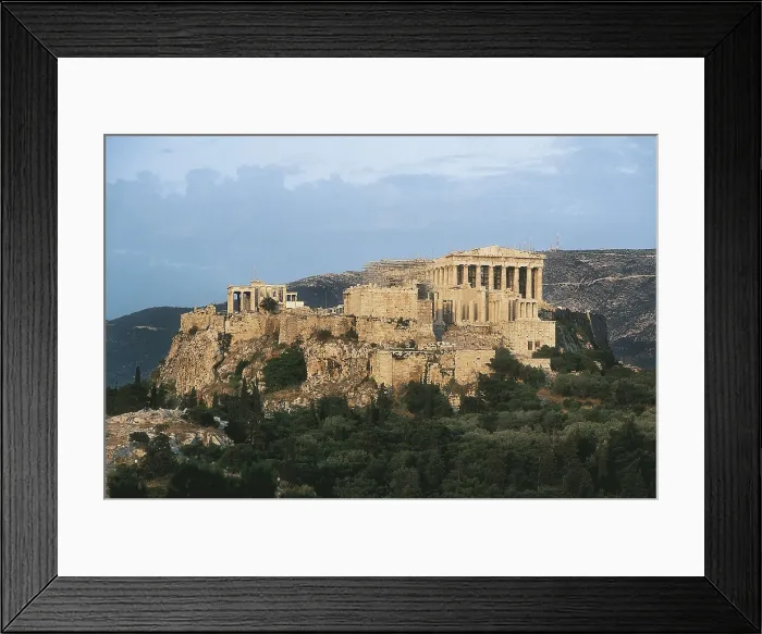 Framed Print : GREECE. Athens. Acropolis. Parthenon, Propylaea and Erechtheum. AISA / Everett Collection**US SALES ONLY** Framed Print : GREECE. Athens. Acropolis. Parthenon, Propylaea and Erechtheum. AISA / Everett Collection**US SALES ONLY**