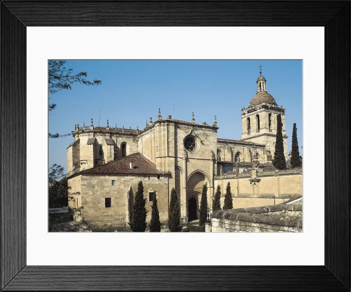 Framed Print : SPAIN. CASTILE AND LEON. SALAMANCA. Ciudad Rodrigo. Cathedral of Santa Mara (1165-1550). Architecture. AISA / Everett Collection**US SALES ONLY**
