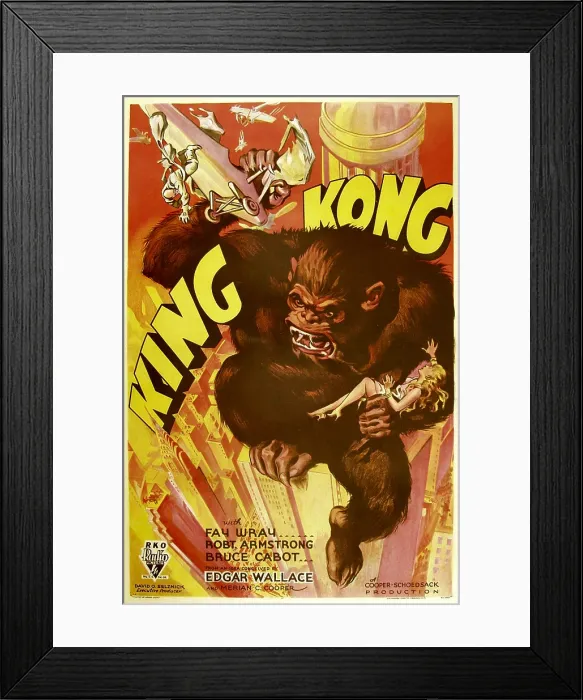 Framed Print : KING KONG, 1933 Framed Print : KING KONG, 1933