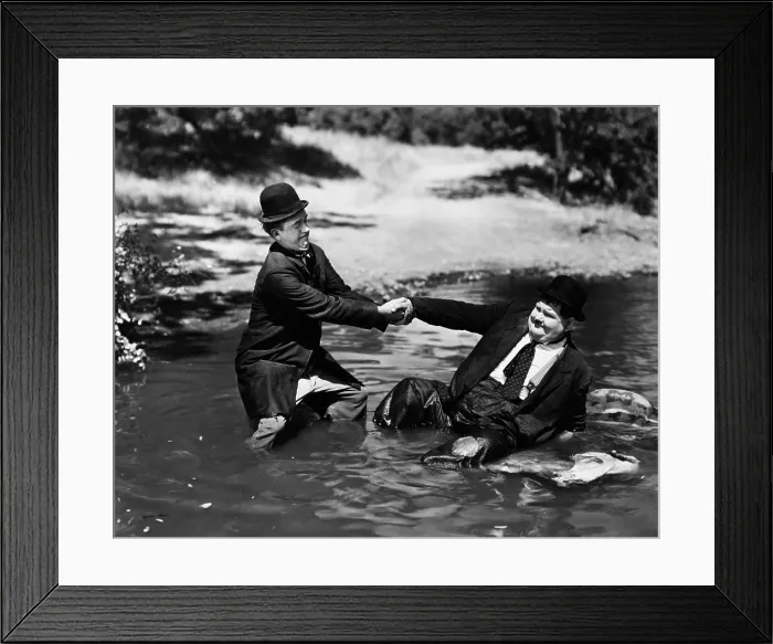 Framed Print : WAY OUT WEST, Stan Laurel, Oliver Hardy, 1937 Framed Print : WAY OUT WEST, Stan Laurel, Oliver Hardy, 1937