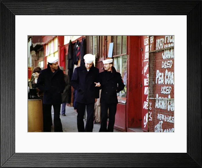 Framed Print : THE LAST DETAIL, Otis Young, Randy Quaid, Jack Nicholson, 1973 Framed Print : THE LAST DETAIL, Otis Young, Randy Quaid, Jack Nicholson, 1973