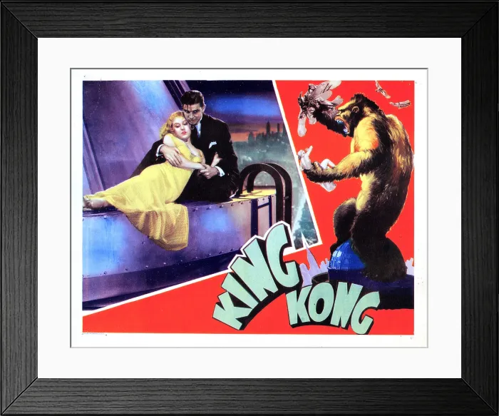 Framed Print : KING KONG, from left, Fay Wray, Bruce Cabot, 1933 Framed Print : KING KONG, from left, Fay Wray, Bruce Cabot, 1933