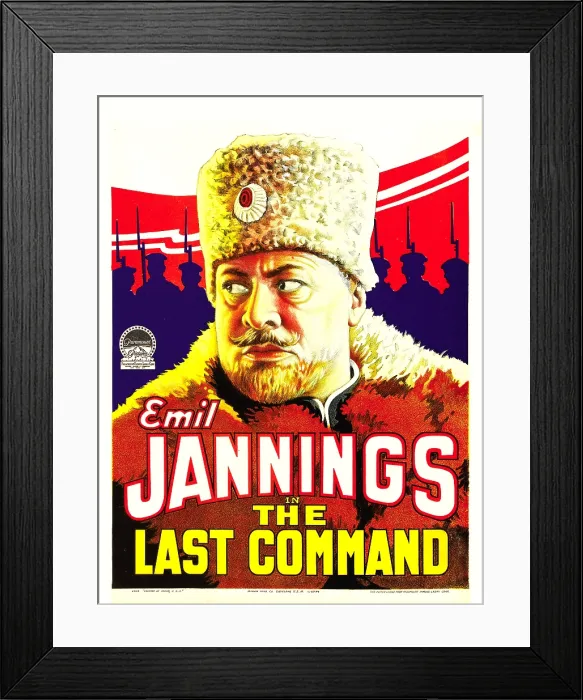 Framed Print : THE LAST COMMAND, Emil Jannings, 1928 Framed Print : THE LAST COMMAND, Emil Jannings, 1928