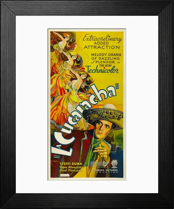 Framed Print : LA CUCARACHA, Don Alvarado, 1934 Framed Print : LA CUCARACHA, Don Alvarado, 1934
