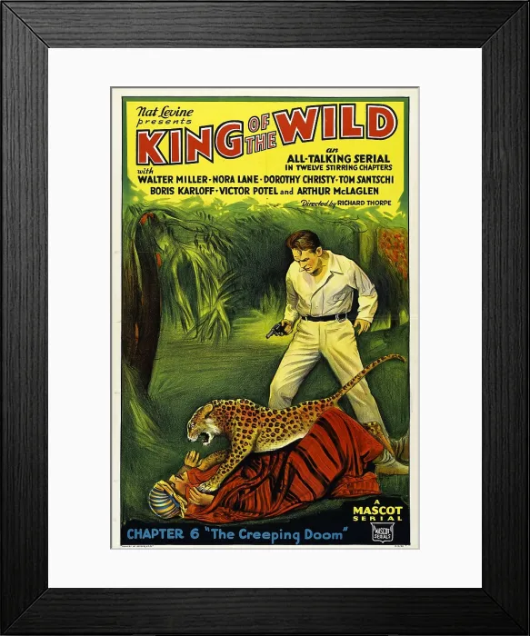 Framed Print : KING OF THE WILD, Chapter 6-The Creeping Doom, 1931