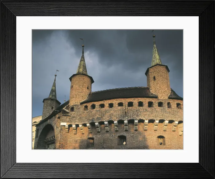 Framed Print : POLAND. LESSER POLAND. Krakow. Walls of the city (13th c.). Northern section with three bastions. AISA / Everett Collection**US SALES ONLY** Framed Print : POLAND. LESSER POLAND. Krakow. Walls of the city (13th c.). Northern section with three bastions. AISA / Everett Collection**US SALES ONLY**