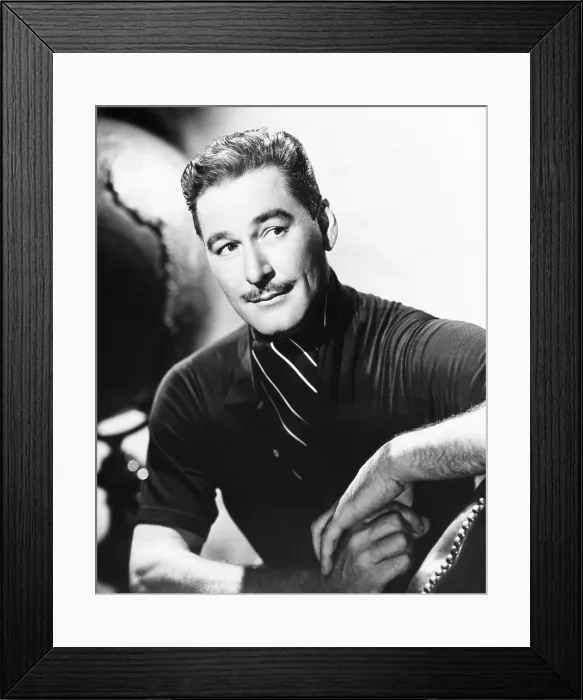 Framed Print : ROCKY MOUNTAIN, Errol Flynn, 1950