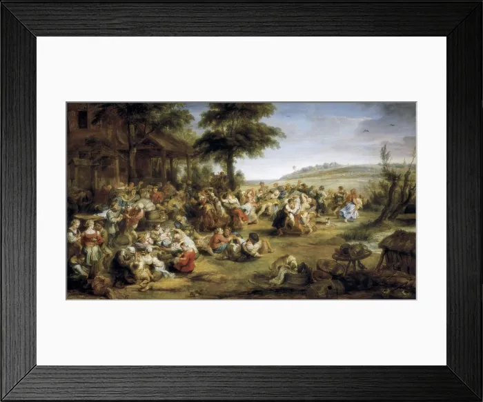 Framed Print : RUBENS, Peter Paul (1577-1640). The Kermesse. 1635 - 1638. Flemish art. Oil on wood. FRANCE. Paris. Louvre Museum. AISA / Everett Collection**US SALES ONLY** Framed Print : RUBENS, Peter Paul (1577-1640). The Kermesse. 1635 - 1638. Flemish art. Oil on wood. FRANCE. Paris. Louvre Museum. AISA / Everett Collection**US SALES ONLY**