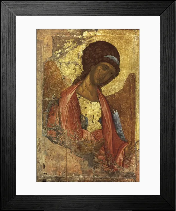 Framed Print : Juan de Austria, Don (1545-1578). Saint Michael the Archangel. 15th c. Byzantine art. Tempera on wood. RUSSIA. Moscow. Tretyakov Gallery. AISA / Everett Collection**US SALES ONLY** Framed Print : Juan de Austria, Don (1545-1578). Saint Michael the Archangel. 15th c. Byzantine art. Tempera on wood. RUSSIA. Moscow. Tretyakov Gallery. AISA / Everett Collection**US SALES ONLY**