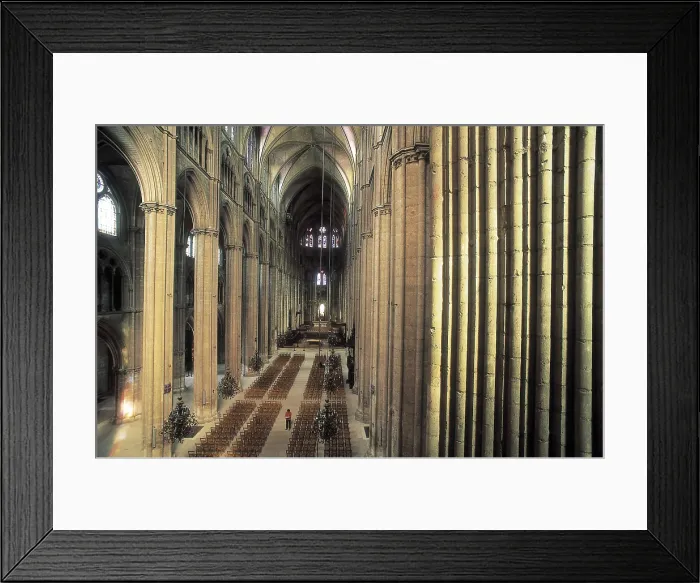 Framed Print : Cathedral of Saint-Etienne. FRANCE. CENTRE. CHER. Bourges. View of the central nave from the organ. Gothic art. AISA / Everett Collection**US SALES ONLY** Framed Print : Cathedral of Saint-Etienne. FRANCE. CENTRE. CHER. Bourges. View of the central nave from the organ. Gothic art. AISA / Everett Collection**US SALES ONLY**