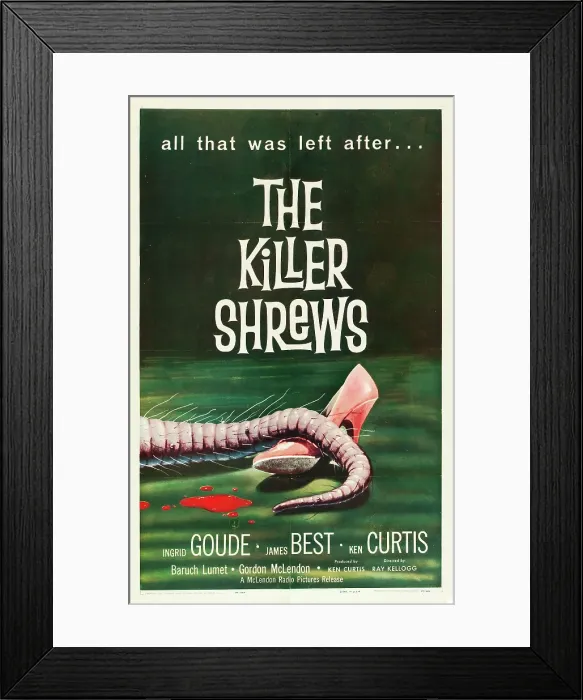Framed Print : THE KILLER SHREWS, 1959 Framed Print : THE KILLER SHREWS, 1959