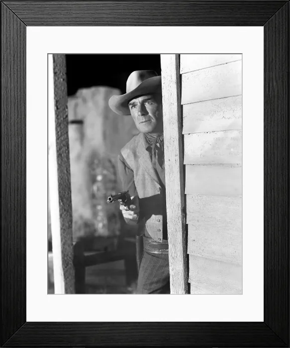 Framed Print : RETURN OF THE BAD MEN, Randolph Scott, 1948