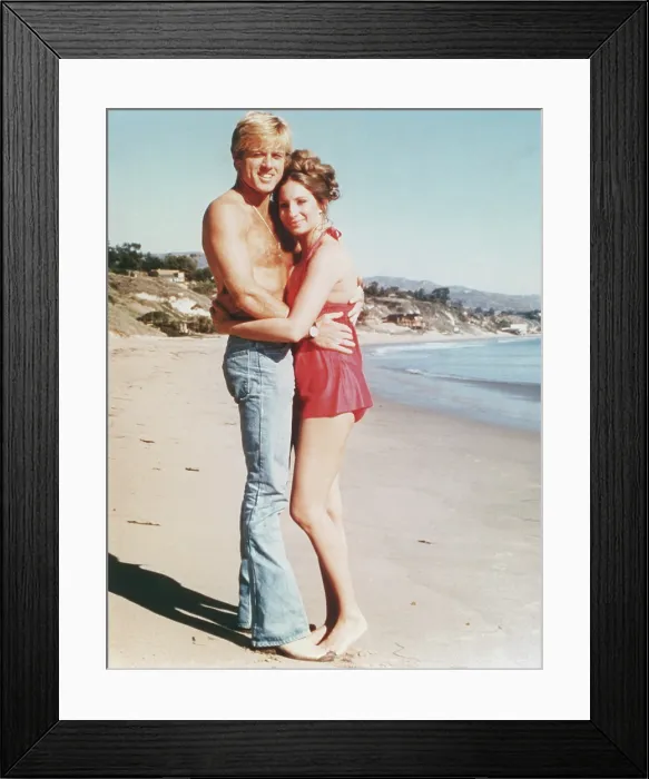Framed Print : THE WAY WE WERE, from left: Robert Redford, Barbra Streisand, 1973 Framed Print : THE WAY WE WERE, from left: Robert Redford, Barbra Streisand, 1973