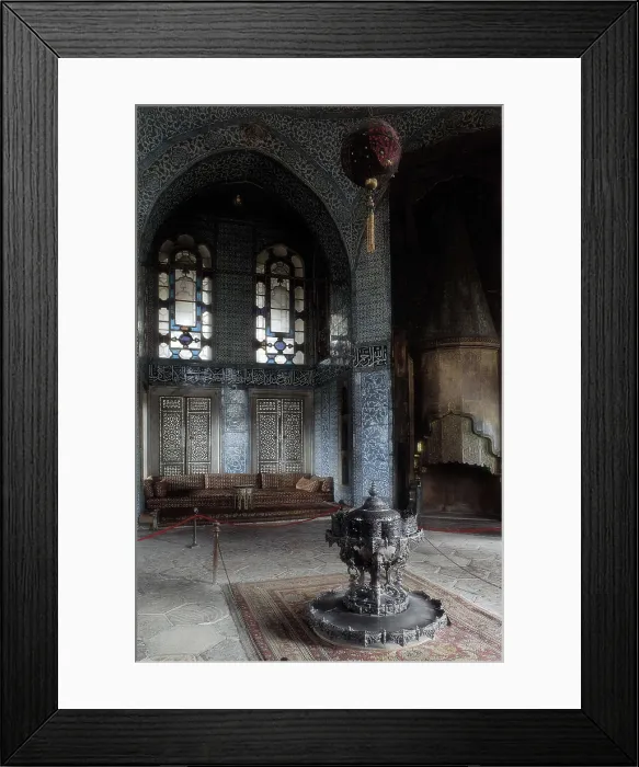 Framed Print : Topkapi Palace. 1475-1478. TURKEY. THRACE. Istanbul. Topkapi Saray Palace. Ottoman art. Architecture. AISA / Everett Collection**US SALES ONLY**