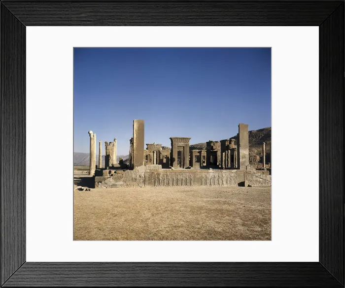 Framed Print : Palace of Darius I. Apadana or Audience Hall. 6th c. BC. IRAN. FARS. Persepolis. Palace of Darius. Persian art. Achaemenid period. AISA / Everett Collection**US SALES ONLY** Framed Print : Palace of Darius I. Apadana or Audience Hall. 6th c. BC. IRAN. FARS. Persepolis. Palace of Darius. Persian art. Achaemenid period. AISA / Everett Collection**US SALES ONLY**
