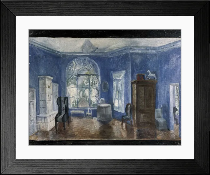 Framed Print : CHEJOV, Anton Pavlovich (1860-1904). Sketch by Dimitriev for the scenery of 'The Cherry Orchard'. Oil on canvas. AISA / Everett Collection**US SALES ONLY**