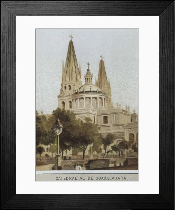Framed Print : Engraving. AISA / Everett Collection**US SALES ONLY**