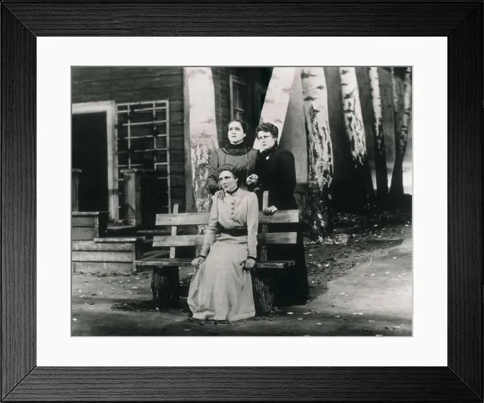 Framed Print : CHEJOV, Anton Pavlovich (1860-1904). Theatre performance of 'The Three Sisters', Chekhov's play of 1897. AISA / Everett Collection**US SALES ONLY** Framed Print : CHEJOV, Anton Pavlovich (1860-1904). Theatre performance of 'The Three Sisters', Chekhov's play of 1897. AISA / Everett Collection**US SALES ONLY**