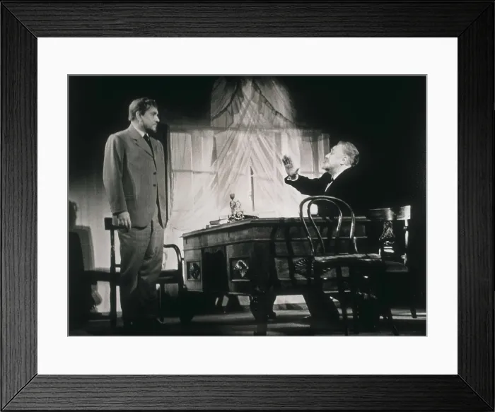 Framed Print : CHEJOV, Anton Pavlovich (1860-1904). Theatre performance of Anton Chekhov's play 'Ivanov' (1887). AISA / Everett Collection**US SALES ONLY** Framed Print : CHEJOV, Anton Pavlovich (1860-1904). Theatre performance of Anton Chekhov's play 'Ivanov' (1887). AISA / Everett Collection**US SALES ONLY**