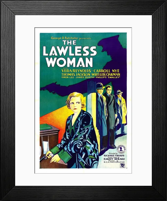 Framed Print : THE LAWLESS WOMAN, far left: Vera Reynolds, 1931 Framed Print : THE LAWLESS WOMAN, far left: Vera Reynolds, 1931