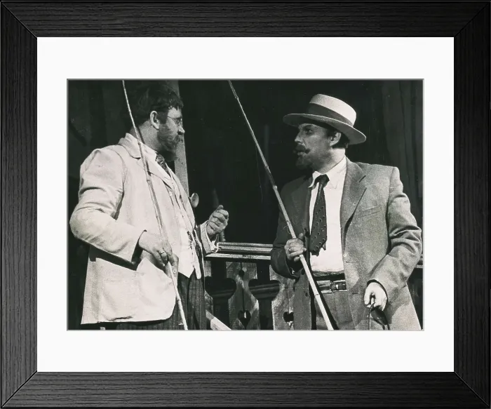 Framed Print : GORKI, Maksim (1868-1936). Performance of 'The Vacationers' at the Moscow Ermolova Theatre, directed by Lobana (1949). AISA / Everett Collection**US SALES ONLY** Framed Print : GORKI, Maksim (1868-1936). Performance of 'The Vacationers' at the Moscow Ermolova Theatre, directed by Lobana (1949). AISA / Everett Collection**US SALES ONLY**