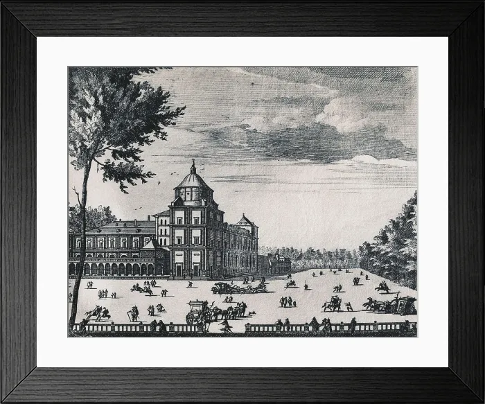 Framed Print : Spain (17th c.). Aranjuez. Royal Palace. Xylography. AISA / Everett Collection**US SALES ONLY** Framed Print : Spain (17th c.). Aranjuez. Royal Palace. Xylography. AISA / Everett Collection**US SALES ONLY**