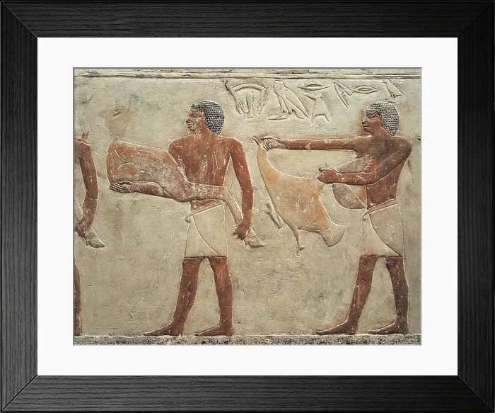 Framed Print : Mastaba of Princess Idut. 24th c. BC. EGYPT. Saqqara. Offerings bearers. Egyptian art. Old Kingdom. Relief. AISA / Everett Collection**US SALES ONLY** Framed Print : Mastaba of Princess Idut. 24th c. BC. EGYPT. Saqqara. Offerings bearers. Egyptian art. Old Kingdom. Relief. AISA / Everett Collection**US SALES ONLY**