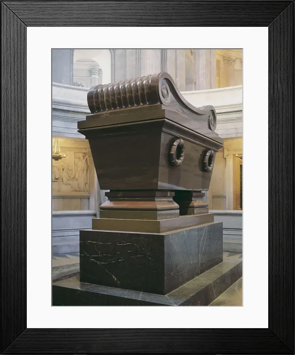 Framed Print : NAPOLEON I Bonaparte (1769-1821). Tomb of Napoleon I. FRANCE. LE-DE-FRANCE. Paris. The Invalides. AISA / Everett Collection**US SALES ONLY**