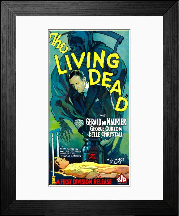 Framed Print : THE LIVING DEAD, (aka THE SCOTLAND YARD MYSTERY), 1934