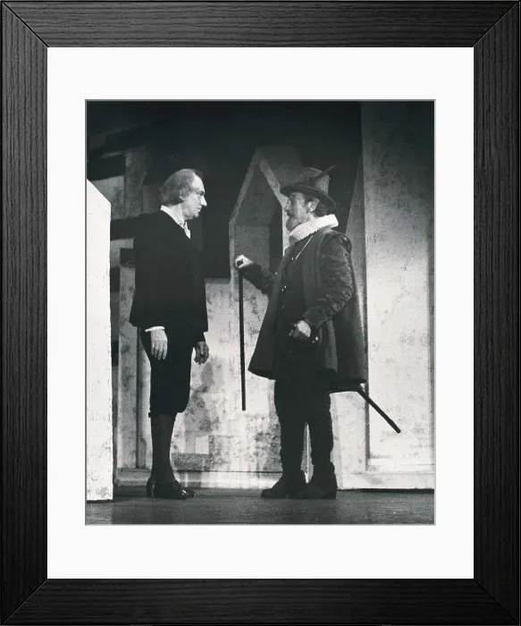 Framed Print : Fernando Fernan Gomez (left) in a performance of 'The Mayor of Zalamea', by Pedro Calderon de la Barca (1979). AISA / Everett Collection**US SALES ONLY**