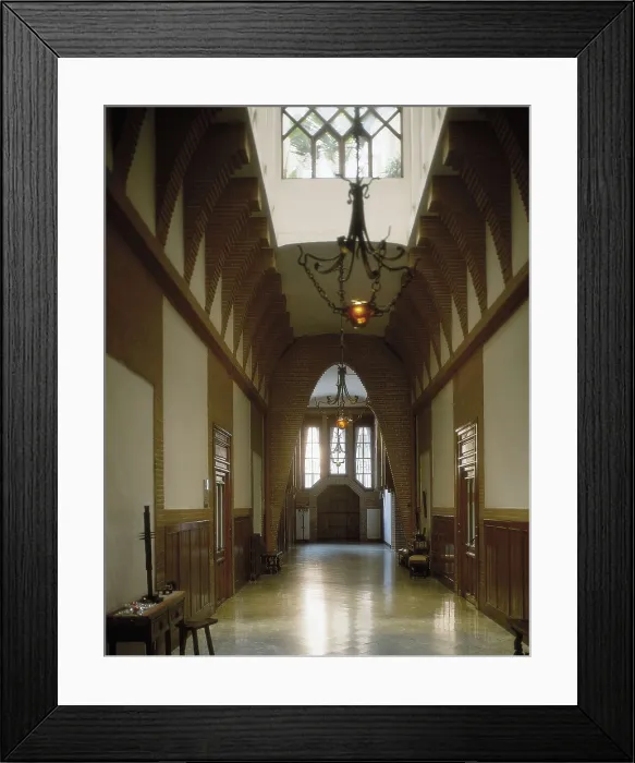 Framed Print : GAUDI i CORNET, Antoni (1852-1926). Colegio de las Teresianas (Teresianas School). SPAIN. Barcelona. Colegio de las Teresianas (Teresianas School). Ground floor of the building Framed Print : GAUDI i CORNET, Antoni (1852-1926). Colegio de las Teresianas (Teresianas School). SPAIN. Barcelona. Colegio de las Teresianas (Teresianas School). Ground floor of the building