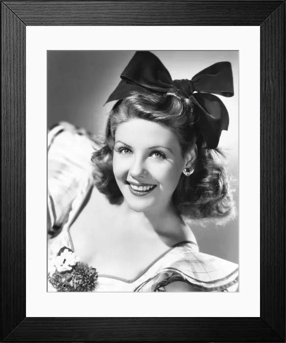 Framed Print : Marie McDonald, Universal portrait by Ray Jones, 1941