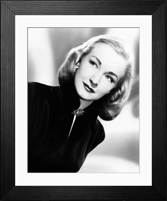 Framed Print : JOHNNY ALLEGRO, Nina Foch, 1949 Framed Print : JOHNNY ALLEGRO, Nina Foch, 1949