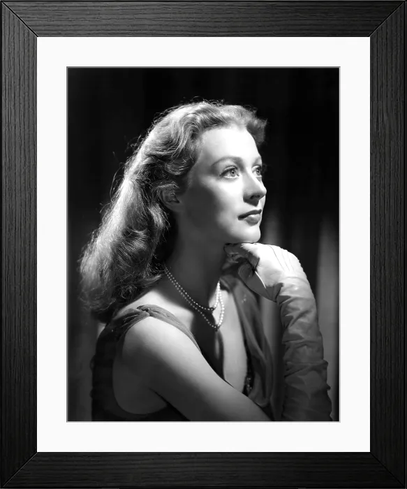 Framed Print : Moira Shearer, in a publicity still for THE STORY OF THREE LOVES, 1953