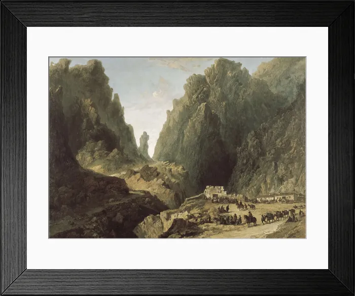 Framed Print : LUCAS VELAZQUEZ, Eugenio (1817-1870). Landscape with Smugglers. 1861. Romanticism. Oil on canvas. SPAIN. Madrid. Lzaro Galdiano Foundation Framed Print : LUCAS VELAZQUEZ, Eugenio (1817-1870). Landscape with Smugglers. 1861. Romanticism. Oil on canvas. SPAIN. Madrid. Lzaro Galdiano Foundation