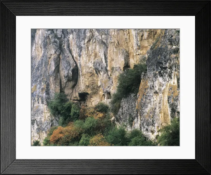 Framed Print : BULGARIA. RUSE. Ivanovo. Rupestrian churches. Byzantine art. AISA / Everett Collection**US SALES ONLY**