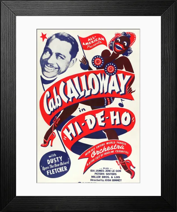 Framed Print : HI-DE-HO, Cab Calloway, 1947