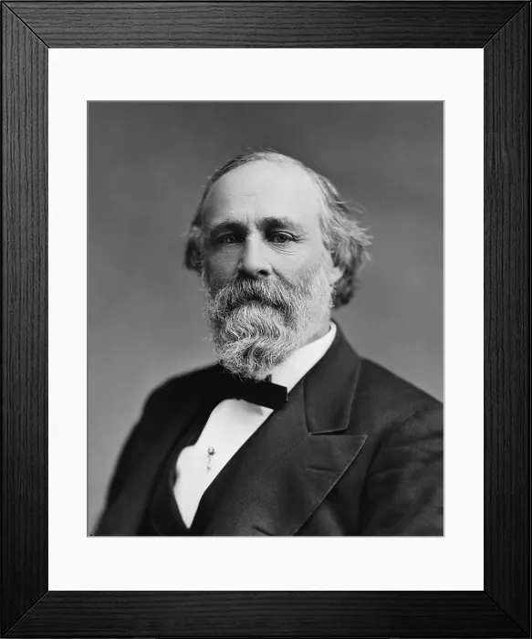 Framed Print : Sen. Henry Dawes, sponsored the 1887, General Allotment Act of 1887 Framed Print : Sen. Henry Dawes, sponsored the 1887, General Allotment Act of 1887