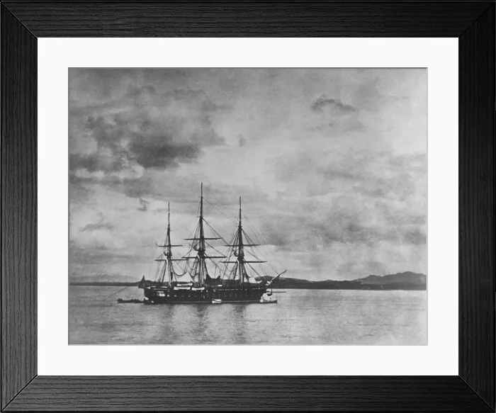 Framed Print : USS Frigate COLORADO in the Han River, Korea, during the Korean expedition of May-June, 1871 Framed Print : USS Frigate COLORADO in the Han River, Korea, during the Korean expedition of May-June, 1871