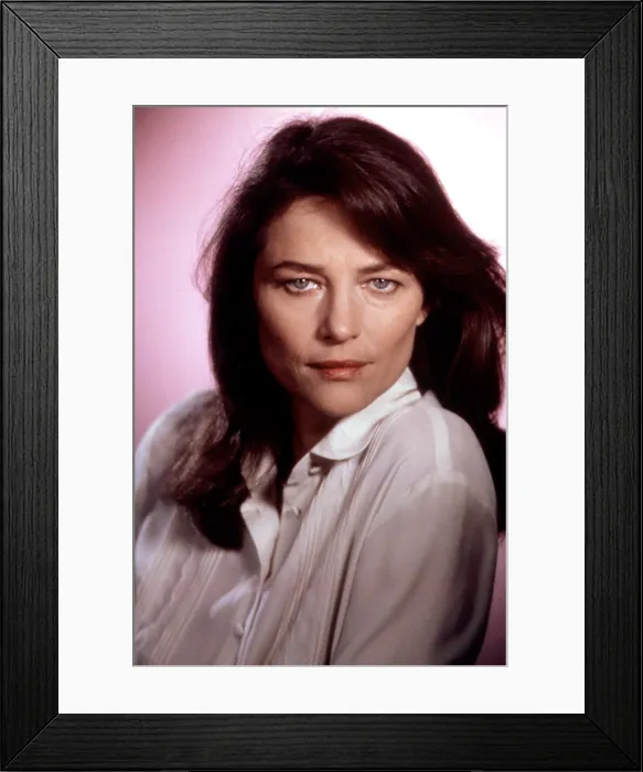 Framed Print : THE VERDICT, Charlotte Rampling, 1982, TM and Copyright 20th Century Fox Film Corp. All rights reserved