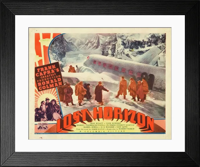 Framed Print : LOST HORIZON, lobbycard, 1937