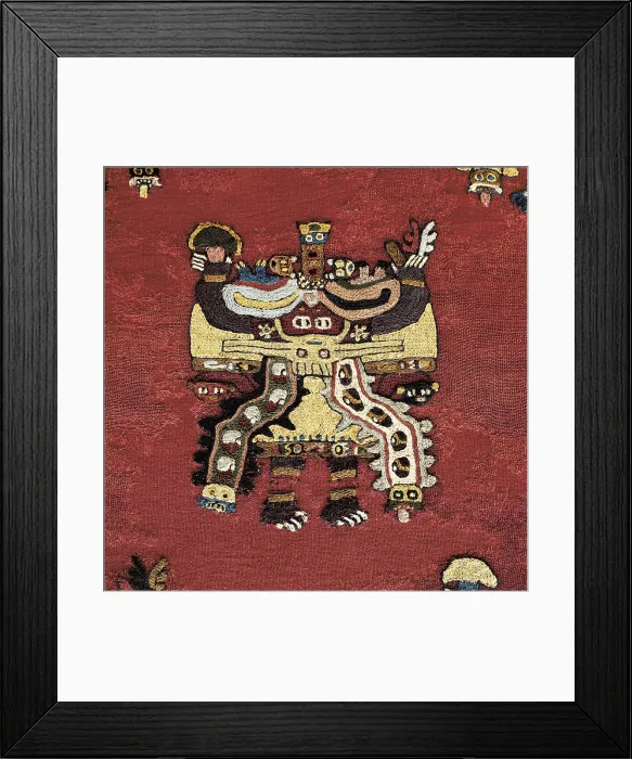 Framed Print : Piece of a Paracas fabric. Paracas culture. Textiles. Proc: PERU. ICA. AISA / Everett Collection**US SALES ONLY** Framed Print : Piece of a Paracas fabric. Paracas culture. Textiles. Proc: PERU. ICA. AISA / Everett Collection**US SALES ONLY**