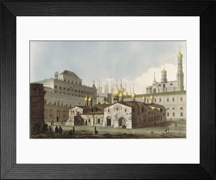 Framed Print : Moscow. The Kremlin in 19th c. Litography. FRANCE. Paris. National Library. AISA / Everett Collection**US SALES ONLY** Framed Print : Moscow. The Kremlin in 19th c. Litography. FRANCE. Paris. National Library. AISA / Everett Collection**US SALES ONLY**