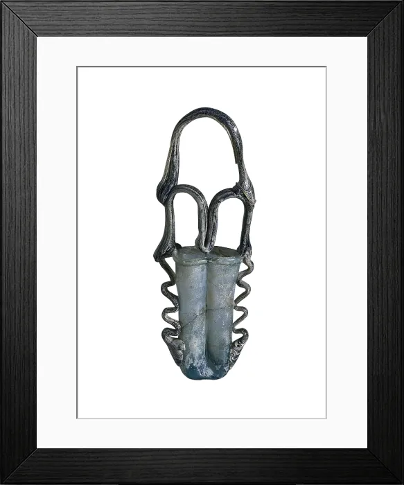 Framed Print : Double ointment bottle. Roman art. SPAIN. Barcelona. Archaeology Museum of Catalonia. AISA / Everett Collection**US SALES ONLY** Framed Print : Double ointment bottle. Roman art. SPAIN. Barcelona. Archaeology Museum of Catalonia. AISA / Everett Collection**US SALES ONLY**